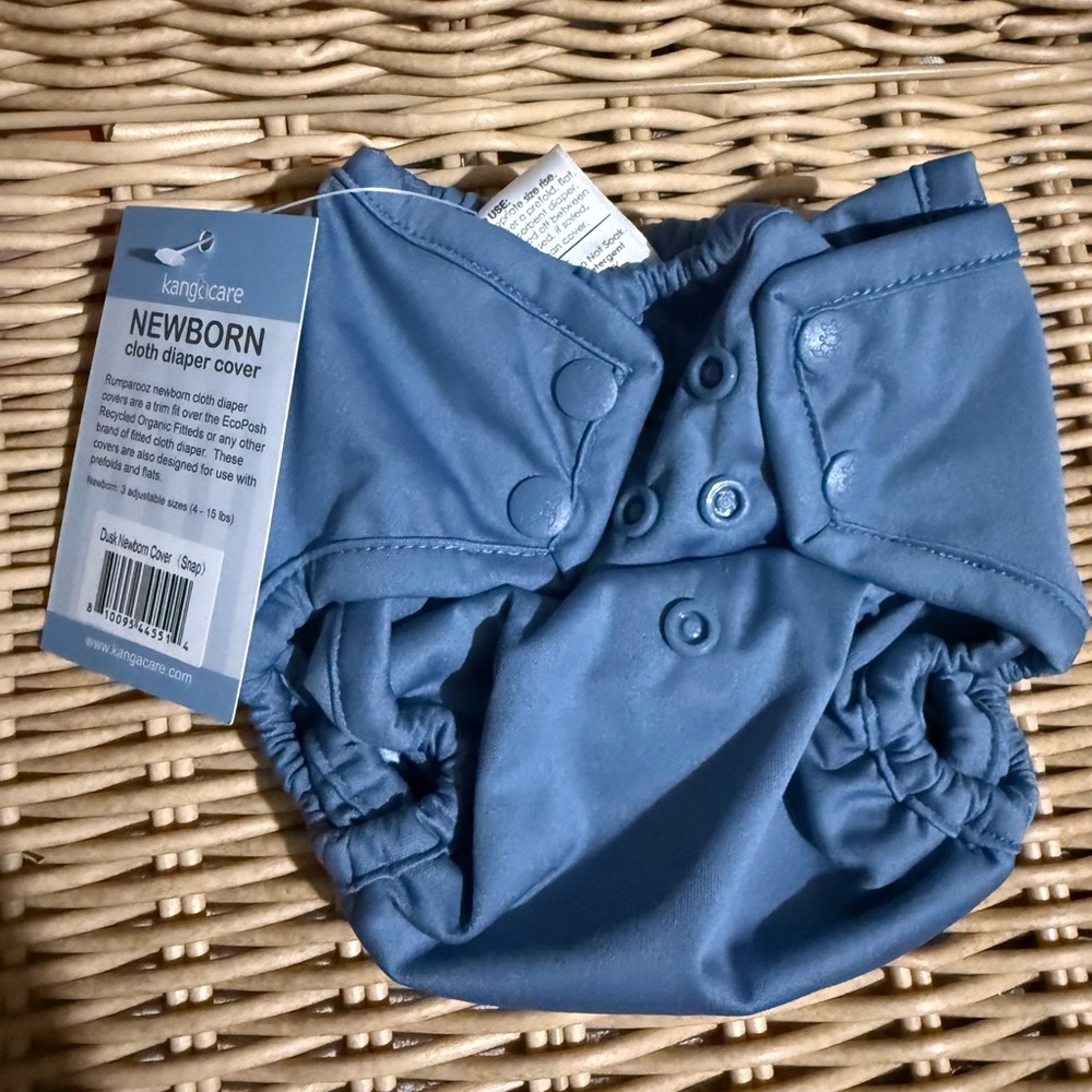 Blue Rumparooz Newborn Cloth Diaper Cover